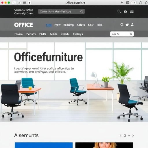 办公家具网站优化案例(图4)