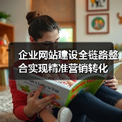 企业网站建设全链路整合实现精准营销转化（图4）