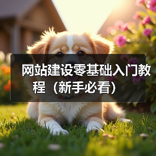 网站建设零基础入门教程(新手必看)(图4) 网站建设零基础入门教程(新手必看)(图4)