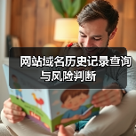 网站域名历史记录查询与风险判断(图1) 网站域名历史记录查询与风险判断(图1)