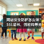 网站安全防护怎么做?SSL证书、强密码等关键步骤详解(图1) 网站安全防护怎么做?SSL证书、强密码等关键步骤详解(图1)