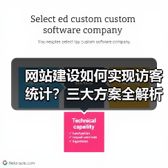 网站建设如何实现访客统计?三大方案全解析(图2) 网站建设如何实现访客统计?三大方案全解析(图2)