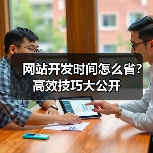 网站开发时间怎么省?高效技巧大公开(图1) 网站开发时间怎么省?高效技巧大公开(图1)