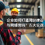 企业如何打通网站建设与网络营销?五大实战要点(图4) 企业如何打通网站建设与网络营销?五大实战要点(图4)