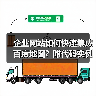 企业网站如何快速集成百度地图?附代码实例(图4) 企业网站如何快速集成百度地图?附代码实例(图4)
