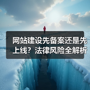 网站建设先备案还是先上线?法律风险全解析(图1) 网站建设先备案还是先上线?法律风险全解析(图1)