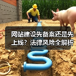 网站建设先备案还是先上线?法律风险全解析(图4) 网站建设先备案还是先上线?法律风险全解析(图4)