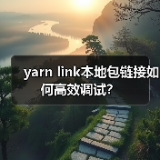 yarn link本地包链接如何高效调试?(图1) yarn link本地包链接如何高效调试?(图1)