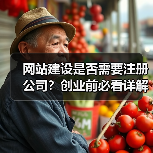 网站建设是否需要注册公司？创业前必看详解利弊（图1）