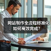 网站制作全流程标准化：如何高效完成？（图1）