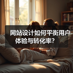 网站设计如何平衡用户体验与转化率？（图1）