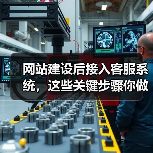 网站建设后接入客服系统，这些关键步骤你做好了吗？（图1）