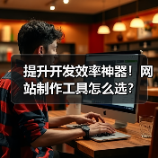 提升开发效率神器！网站制作工具怎么选？（图1）