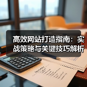 高效网站打造指南：实战策略与关键技巧解析（图2）