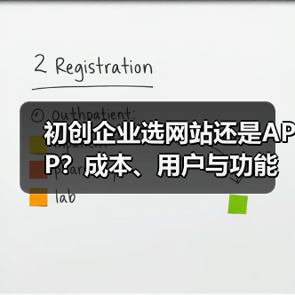 初创企业选网站还是APP?成本、用户与功能怎么选(图1) 初创企业选网站还是APP?成本、用户与功能怎么选(图1)