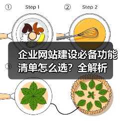 企业网站建设必备功能清单怎么选?全解析(图3) 企业网站建设必备功能清单怎么选?全解析(图3)