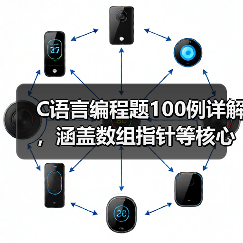 C语言编程题100例详解,涵盖数组指针等核心知识点(图2) C语言编程题100例详解,涵盖数组指针等核心知识点(图2)