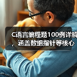 C语言编程题100例详解,涵盖数组指针等核心知识点(图4) C语言编程题100例详解,涵盖数组指针等核心知识点(图4)