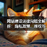 网站建设法律问题全解析:隐私政策、版权与合规性三大要点必须掌握(图3) 网站建设法律问题全解析:隐私政策、版权与合规性三大要点必须掌握(图3)
