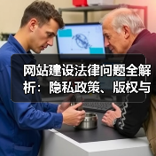 网站建设法律问题全解析:隐私政策、版权与合规性三大要点必须掌握(图4) 网站建设法律问题全解析:隐私政策、版权与合规性三大要点必须掌握(图4)