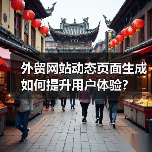 外贸网站动态页面生成如何提升用户体验?(图3) 外贸网站动态页面生成如何提升用户体验?(图3)