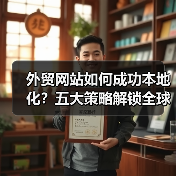 外贸网站如何成功本地化?五大策略解锁全球市场(图1) 外贸网站如何成功本地化?五大策略解锁全球市场(图1)